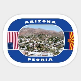 Arizona, Peoria City, USA Sticker